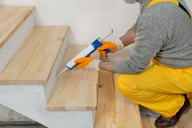 Wood Stair Repairs in Spring
